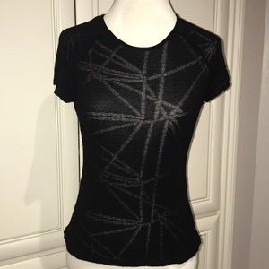 Versus by Versace Top,T-shirt Black Small